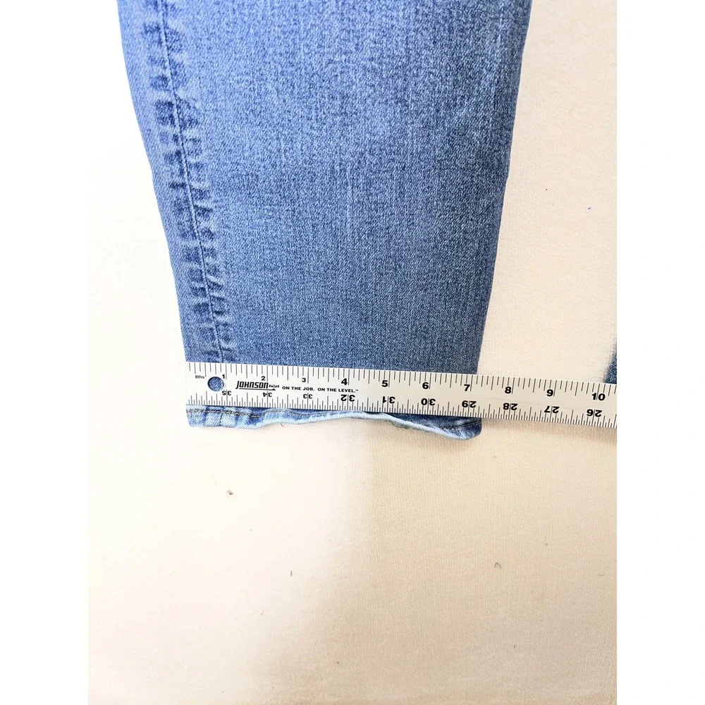 American‎ Eagle Original Straight Jeans Mens 34x32 Blue Airflex+ Denim 3348